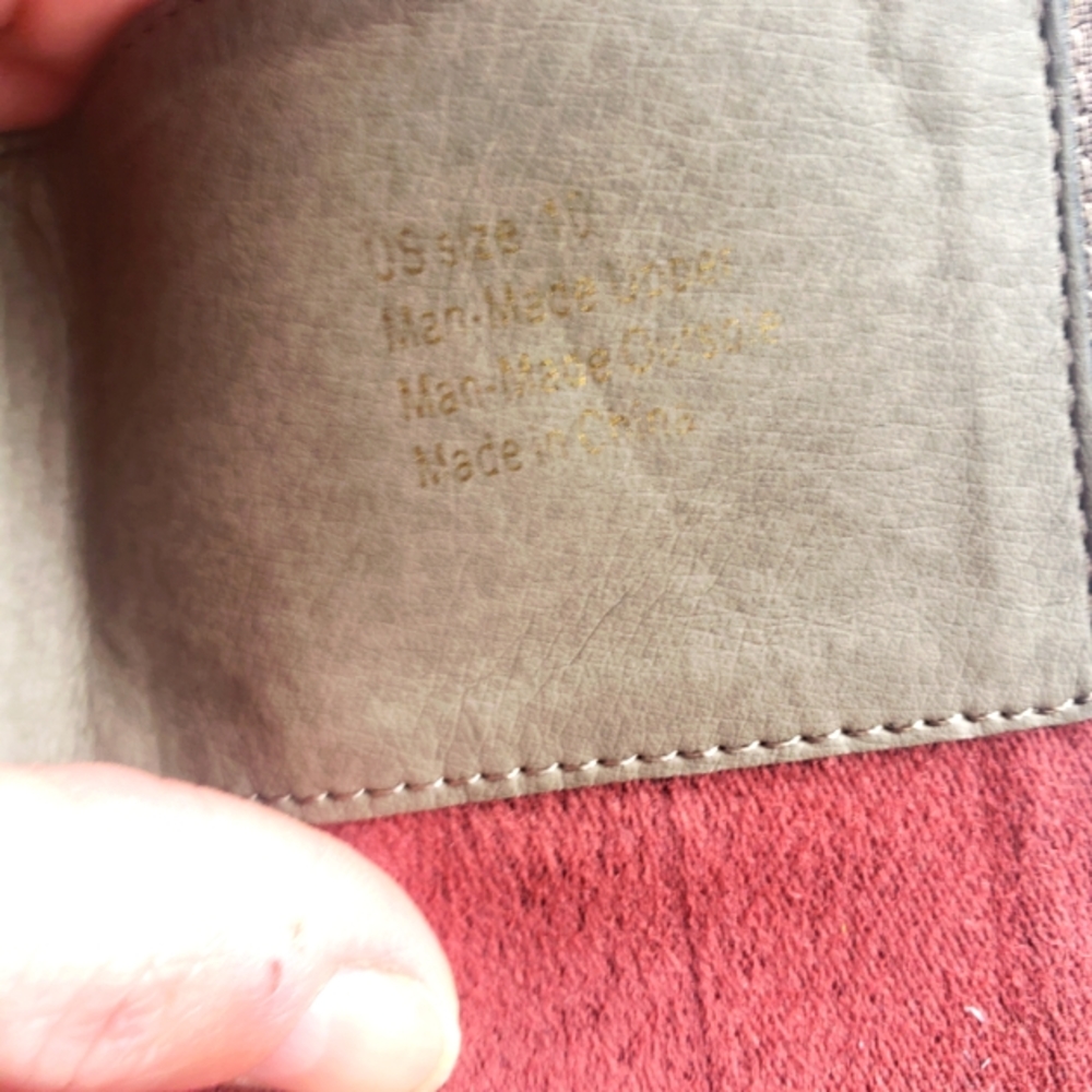 Tan Wedge Boots - Picture 4 of 7